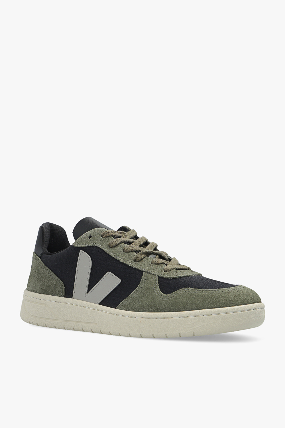 veja v 10 ripstop black oxford grey mud